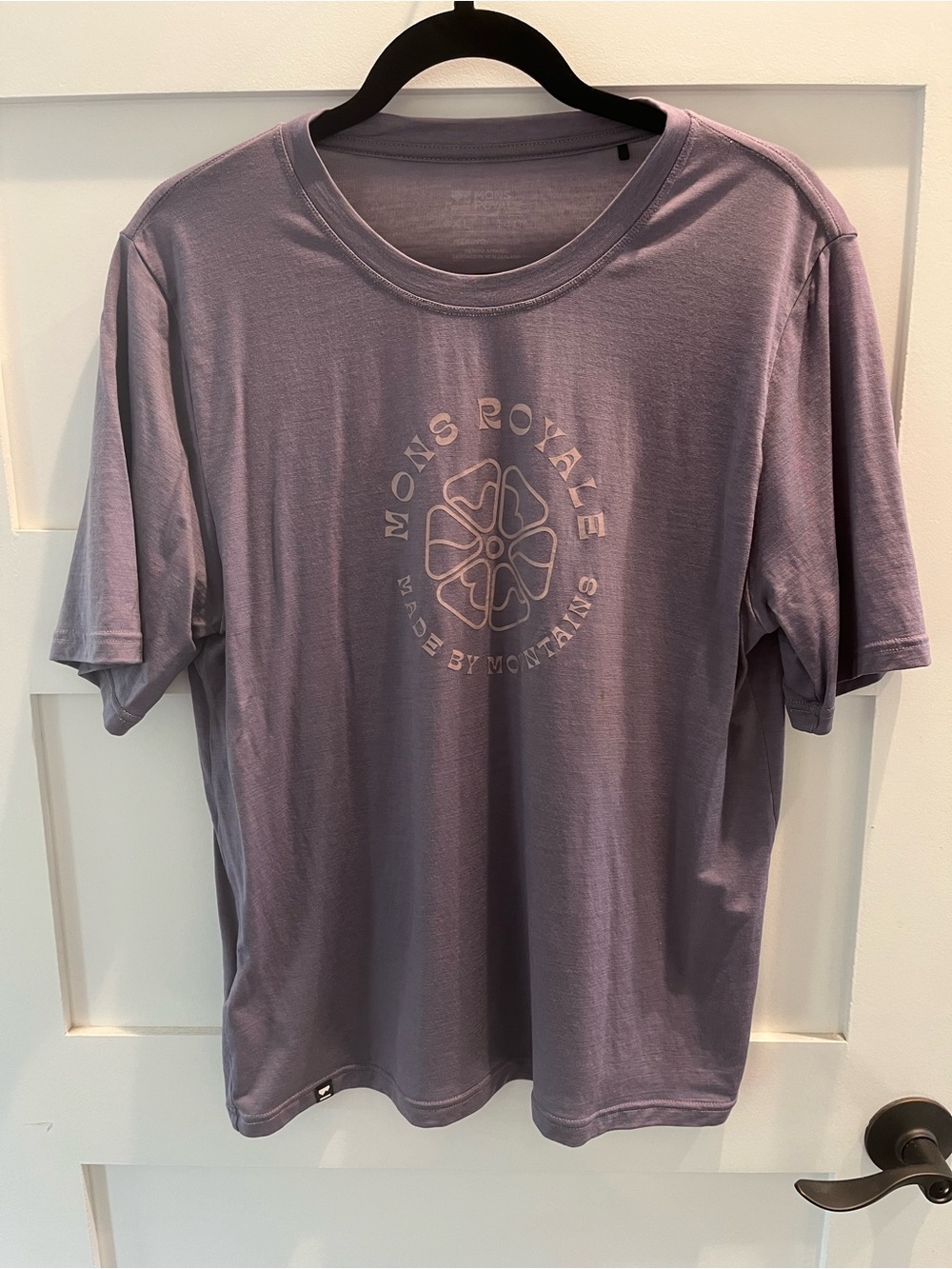 Women’s Wool T-shirts Lavender & Green